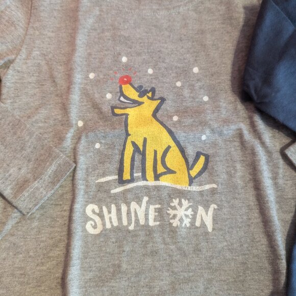 Life Is Good Holiday Long-sleeve Ts - Picture 3 of 7